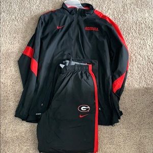UGA Zip Up Jacket and Pants